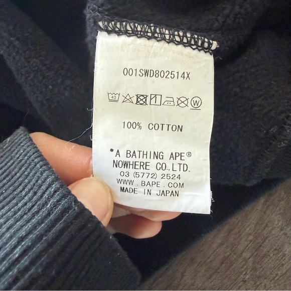 BAPE MONOGRAM CREWNECK - Picture 6 of 7